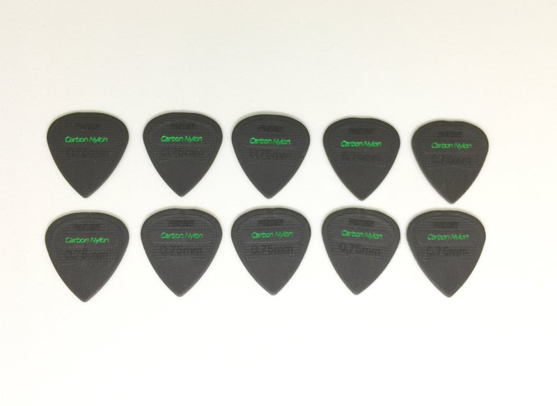 Pickboy Edge, Sharp Tip, Carbon/Nylon, 0.75mm, 10 picks - Image 4